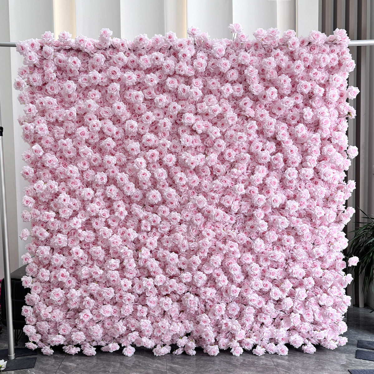 Flower Wall Backdrop 8ft X 8ft Wedding Backdrop Decor Artificial Flower for Decoration Event Decoration Supplies