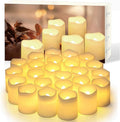 Wavy Rim Smokeless Tea Light LED Electronic Candle Lamp for Valentine's Confession and Wedding Decoration Free Shipping