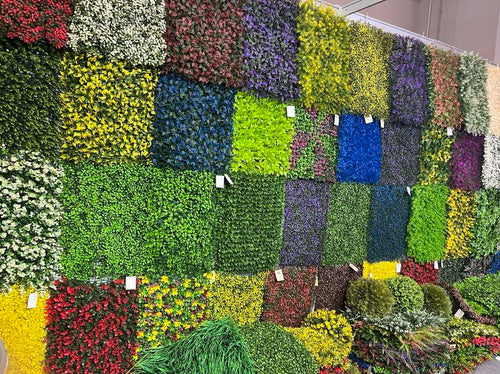 Artificial Flower Wall Mesh Base Grass Green Wall for Wall Ceiling Decoration