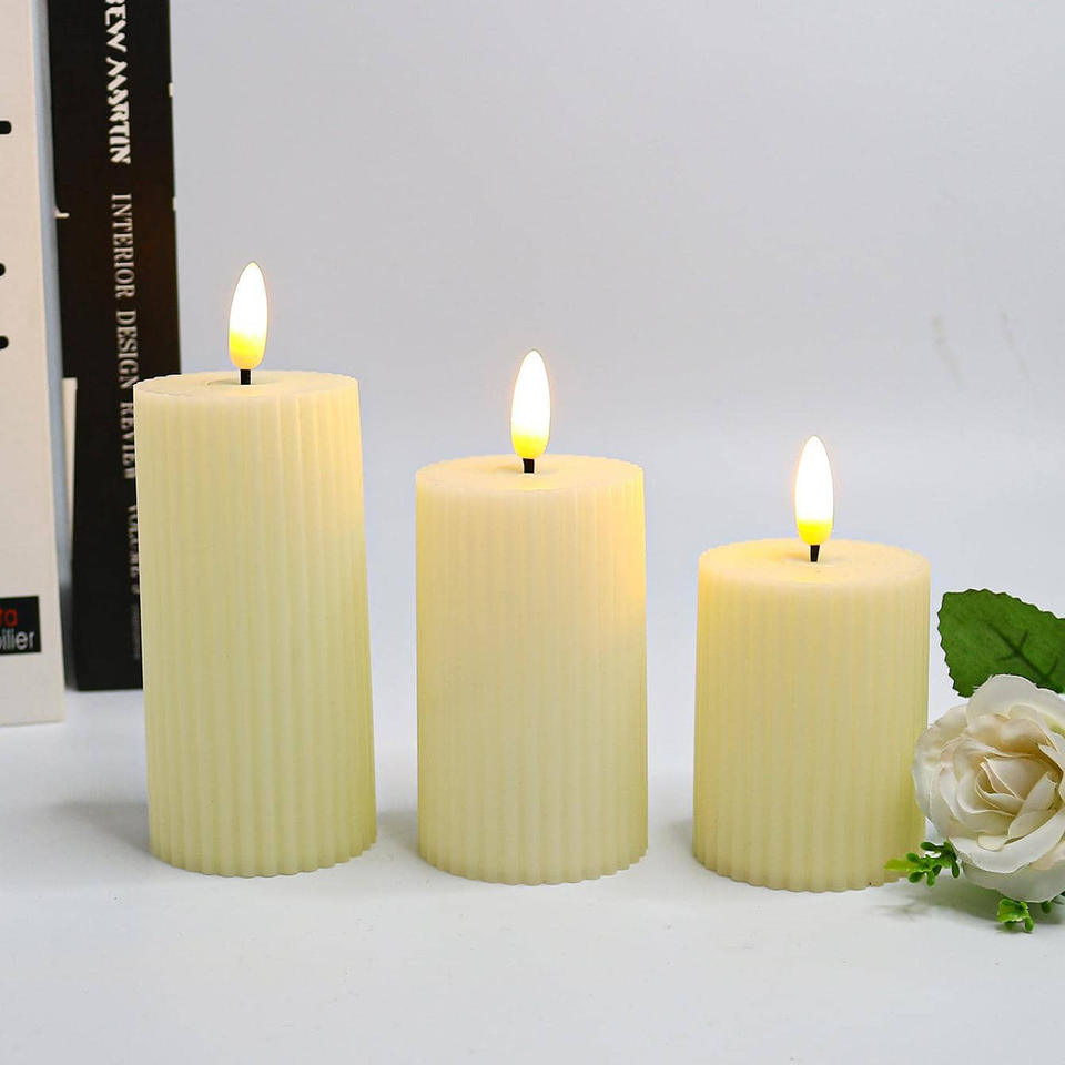 Led Electronic Candle Light Birthday Party Simulation Bullet Head Secret Candles Room Home Decoration Free Shipping