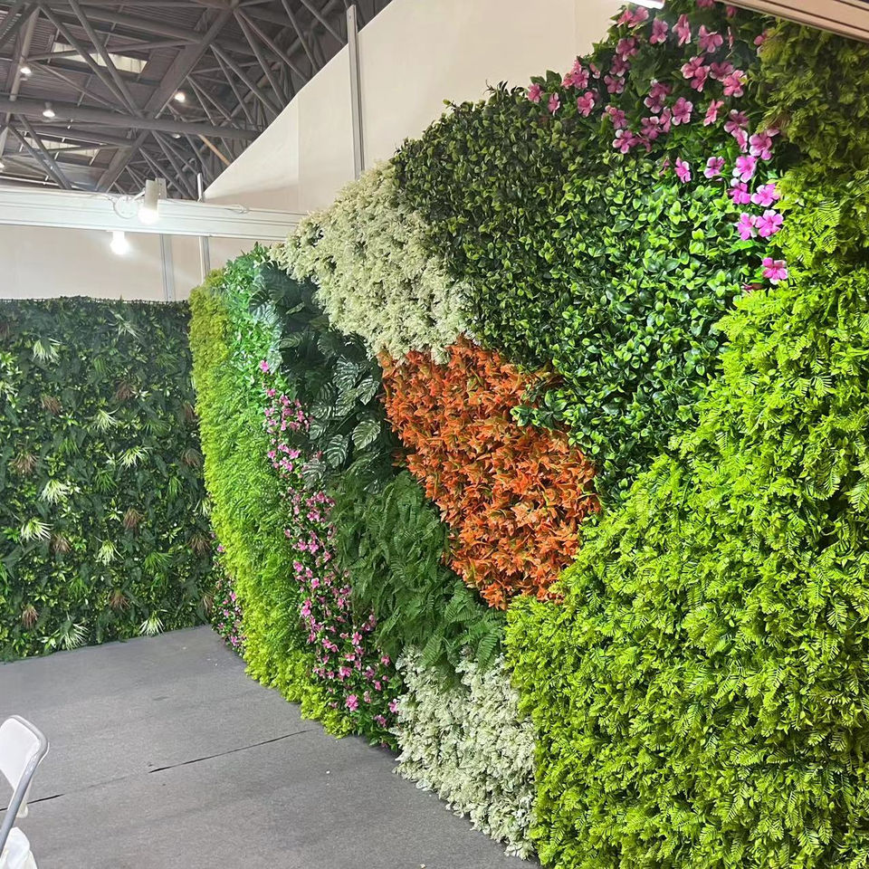 Artificial Flower Wall Mesh Base Grass Green Wall for Wall Ceiling Decoration