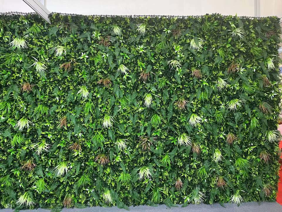 Artificial Flower Wall Mesh Base Grass Green Wall for Wall Ceiling Decoration