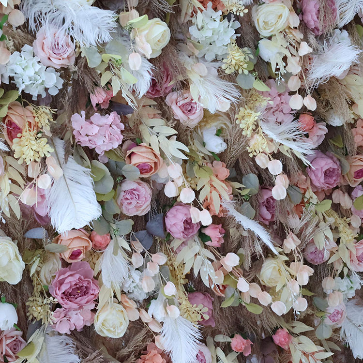 Outdoor Environmental Decoration Flower Decorative Artificial Flower Wall Backdrop Centerpiece Flower