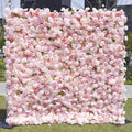 Pink Decorative Floral Artificial Flower Wall Artificial Plants Flowers Backdrop Wedding Decorations