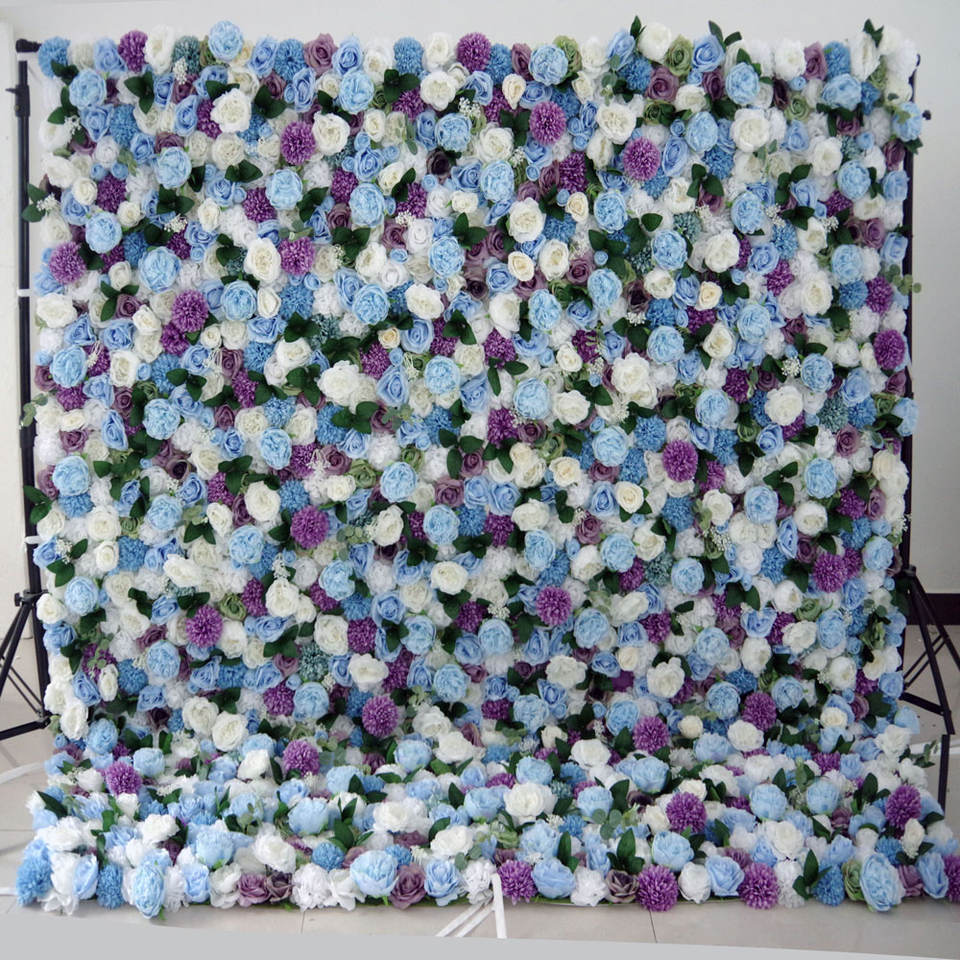 Artificial Flowers Rose Cloth Under Flower Wall Background Wall Shop Decoration Wedding Decoration Flower Wall