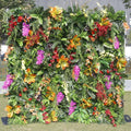 5D Artificial Cloth Bottom Green Plant Wall Decoration
