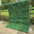 New Home Party Wedding Decoration Green Wall Decor 3D Roll-Up Flower Wall Hanging Fabric Artificial Grass Wall Backdrop