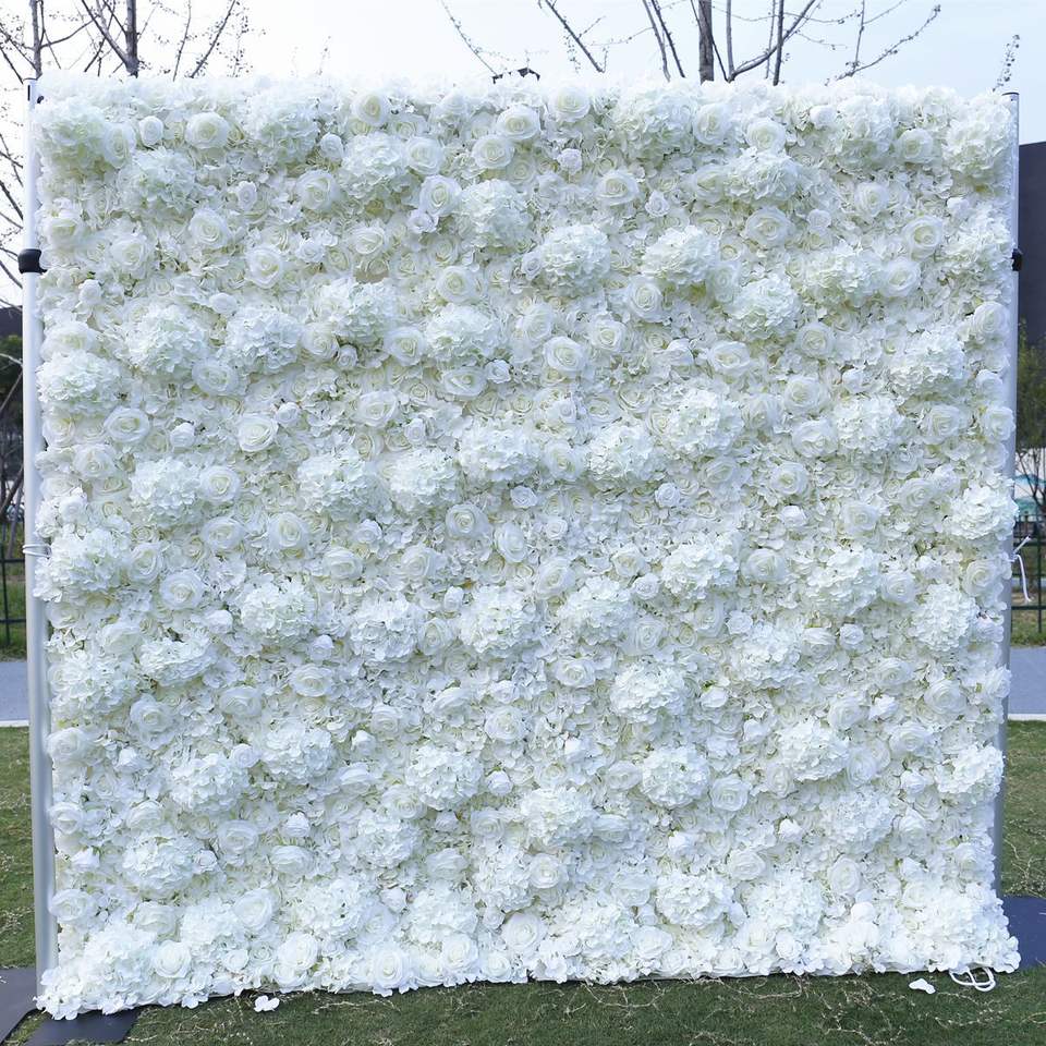 Artificial Flowers Rose Cloth Under Flower Wall Background Wall Shop Decoration Wedding Decoration Flower Wall