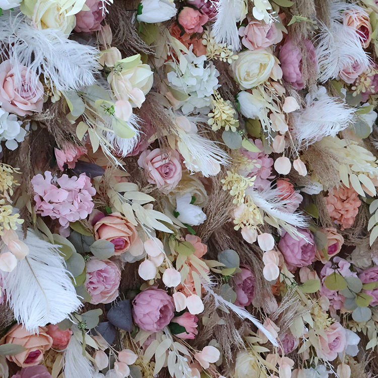 Outdoor Environmental Decoration Flower Decorative Artificial Flower Wall Backdrop Centerpiece Flower