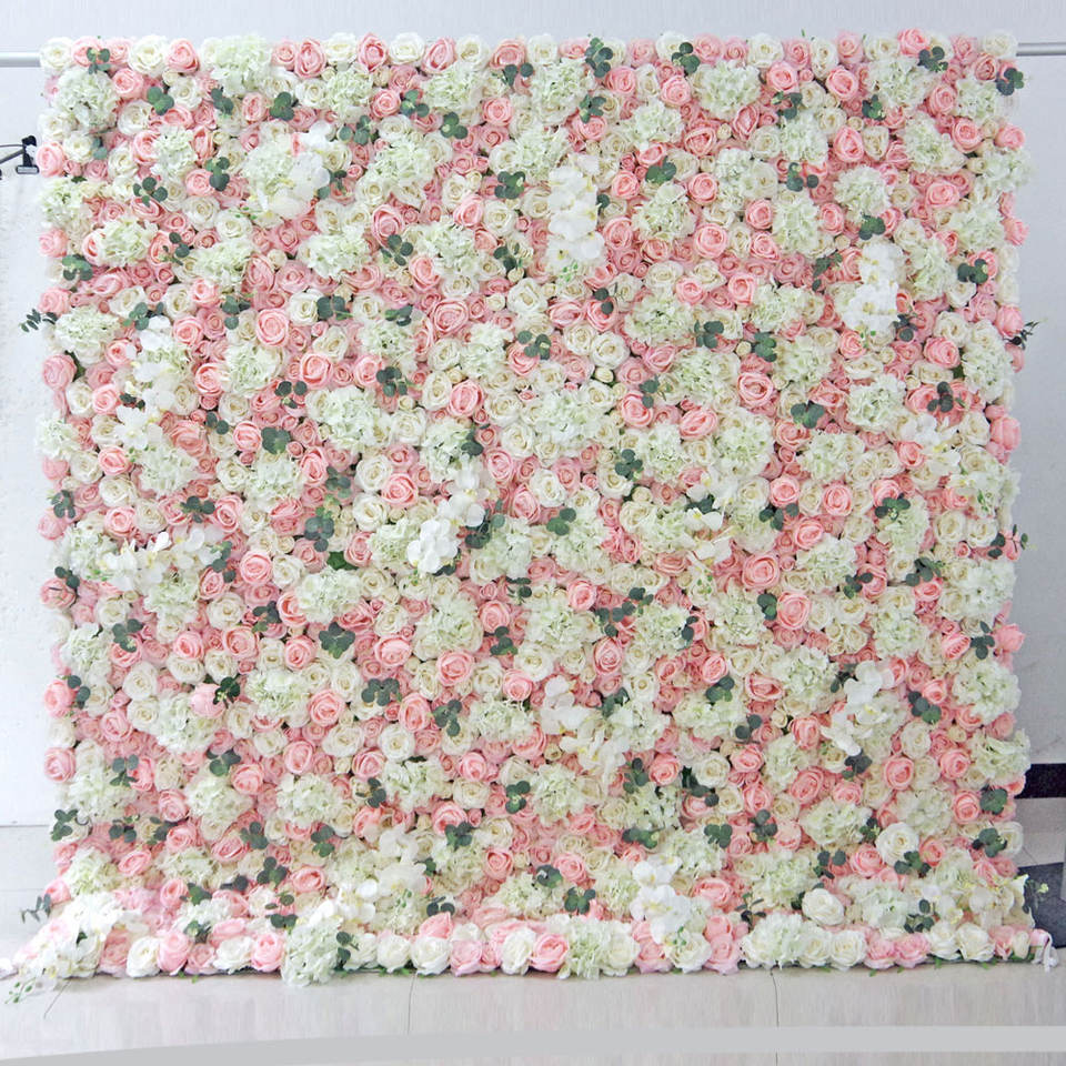 Artificial Flowers Rose Cloth Under Flower Wall Background Wall Shop Decoration Wedding Decoration Flower Wall