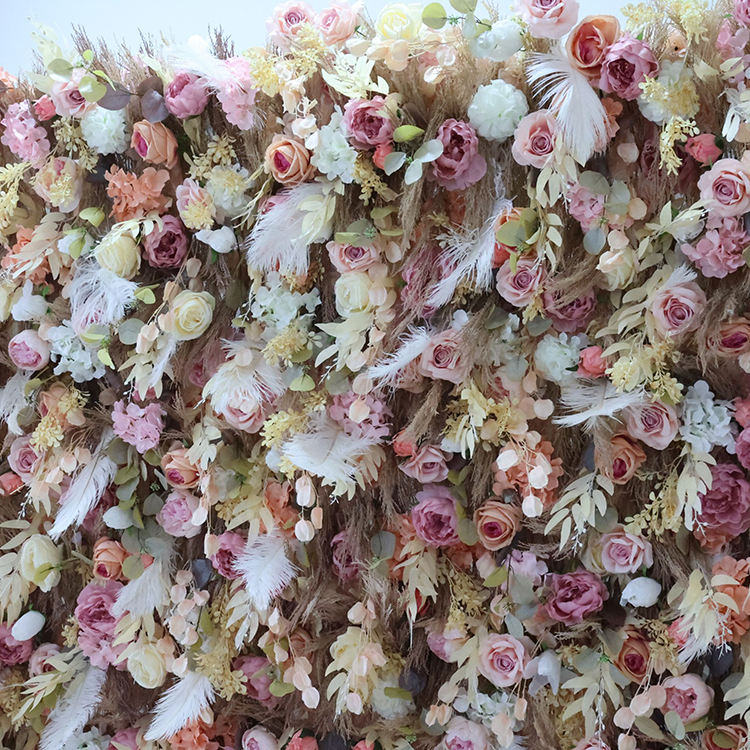 Outdoor Environmental Decoration Flower Decorative Artificial Flower Wall Backdrop Centerpiece Flower