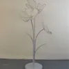 LED Butterfly Flower Aisle Stand Light Pearl Iron Art Luminous Floor Lamp Wedding Stage Party Decoration