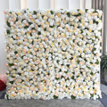 Hot Sale 8ft 8ft Wedding Flower Background Pink Artificial Flowers Decoration Backdrop Artificial for Hotels 5D Flower Wall